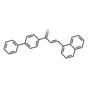 1-[1,1'-BIPHENYL]-4-YL-3-(1-NAPHTHYL)PROP-2-EN-1-ONE