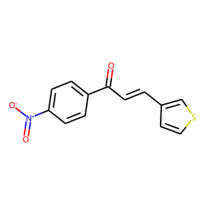 1-(4-NITROPHENYL)-3-(3-THIENYL)PROP-2-EN-1-ONE