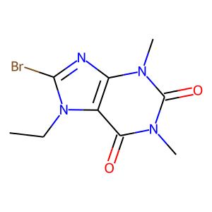 8-BROMO-7-ETHYL-1,3-DIMETHYL-2,3,6,7-TETRAHYDRO-1H-PURINE-2,6-DIONE