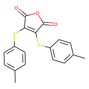 3,4-DI[(4-METHYLPHENYL)THIO]-2,5-DIHYDROFURAN-2,5-DIONE