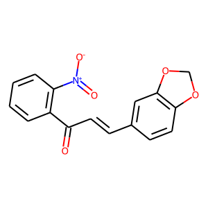 3-(1,3-BENZODIOXOL-5-YL)-1-(2-NITROPHENYL)PROP-2-EN-1-ONE