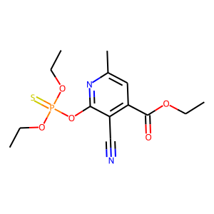 ETHYL3-CYANO-2-[(DIETHOXYPHOSPHOROTHIOYL)OXY]-6-METHYLISONICOTINATE