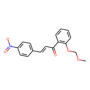 1-[2-(METHOXYMETHOXY)PHENYL]-3-(4-NITROPHENYL)PROP-2-EN-1-ONE