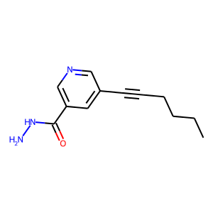 5-HEX-1-YNYLPYRIDINE-3-CARBOHYDRAZIDE