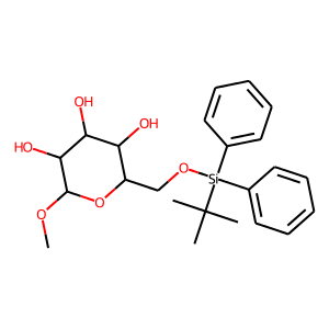 2-(([TERT-BUTYL(DIPHENYL)SILYL]OXY)METHYL)-6-METHOXYTETRAHYDRO-2H-PYRAN-3,4,5-TRIOL