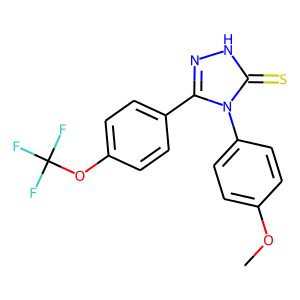 4-(4-METHOXYPHENYL)-5-[4-(TRIFLUOROMETHOXY)PHENYL]-4H-1,2,4-TRIAZOLE-3-THIOL