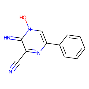 2-AMINO-3-CYANO-5-PHENYLPYRAZIN-1-IUM-1-OLATE