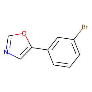 5-(3-BROMOPHENYL)-1,3-OXAZOLE