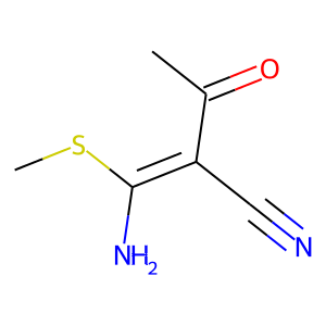 2-ACETYL-3-AMINO-3-(METHYLTHIO)ACRYLONITRILE