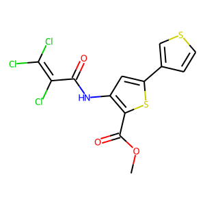 METHYL5-(3-THIENYL)-3-[(2,3,3-TRICHLOROACRYLOYL)AMINO]THIOPHENE-2-CARBOXYLATE