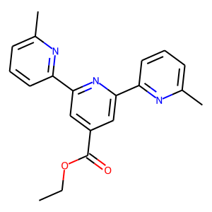 6,6''-DIMETHYL-[2,2':6',2''-TERPYRIDINE]-4'-CARBOXYLIC ACID ETHYL ESTER