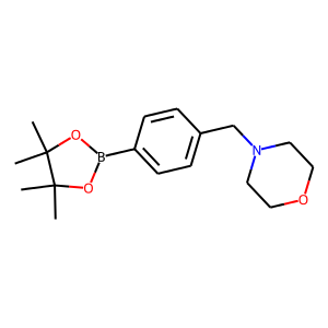 4-[4-(4,4,5,5-TETRAMETHYL-1,3,2-DIOXABOROLAN-2-YL)BENZYL]MORPHOLINE