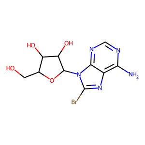 2-(6-AMINO-8-BROMO-9H-PURIN-9-YL)-5-(HYDROXYMETHYL)TETRAHYDROFURAN-3,4-DIOL