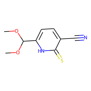 6-(DIMETHOXYMETHYL)-2-MERCAPTONICOTINONITRILE