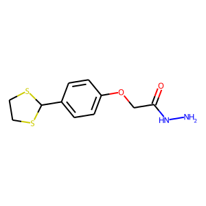 2-[4-(1,3-DITHIOLAN-2-YL)PHENOXY]ETHANOHYDRAZIDE