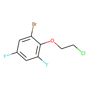 1-(2-BROMO-4,6-DIFLUOROPHENOXY)-2-CHLOROETHANE