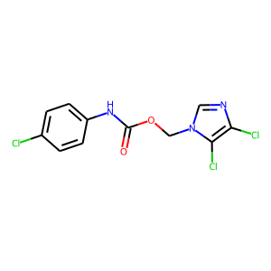 (4,5-DICHLORO-1H-IMIDAZOL-1-YL)METHYLN-(4-CHLOROPHENYL)CARBAMATE