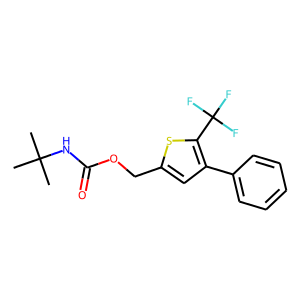 [4-PHENYL-5-(TRIFLUOROMETHYL)-2-THIENYL]METHYLN-(TERT-BUTYL)CARBAMATE