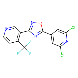 5-(2,6-DICHLORO-4-PYRIDYL)-3-[4-(TRIFLUOROMETHYL)-3-PYRIDYL]-1,2,4-OXADIAZOLE