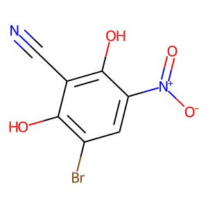 3-BROMO-2,6-DIHYDROXY-5-NITROBENZONITRILE