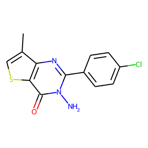 3-AMINO-2-(4-CHLOROPHENYL)-7-METHYL-3,4-DIHYDROTHIENO[3,2-D]PYRIMIDIN-4-ONE