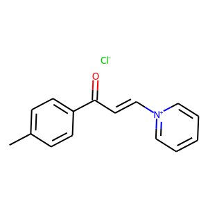 1-(4-METHYLPHENYL)-3-PYRIDINIUM-1-YLPROP-2-EN-1-ONECHLORIDE