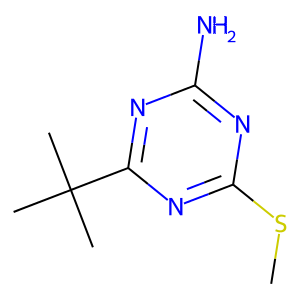 4-(TERT-BUTYL)-6-(METHYLTHIO)-1,3,5-TRIAZIN-2-AMINE