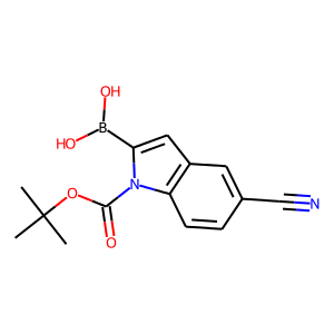 1-Boc-5-cyano-1H-indole-2-boronic acid