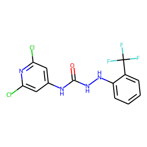 N1-(2,6-DICHLORO-4-PYRIDYL)-2-[2-(TRIFLUOROMETHYL)PHENYL]HYDRAZINE-1-CARBOXAMIDE