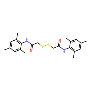 N1-MESITYL-2-([2-(MESITYLAMINO)-2-OXOETHYL]DITHIO)ACETAMIDE