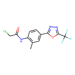 N1-(2-METHYL-4-[5-(TRIFLUOROMETHYL)-1,3,4-OXADIAZOL-2-YL]PHENYL)-2-CHLOROACETAMIDE