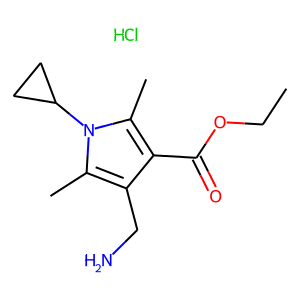 ETHYL4-(AMINOMETHYL)-1-CYCLOPROPYL-2,5-DIMETHYL-1H-PYRROLE-3-CARBOXYLATE HYDROCHLORIDE