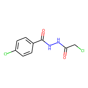 4-CHLORO-N'-(2-CHLOROACETYL)BENZENECARBOHYDRAZIDE