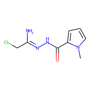 N'1-[(1-METHYL-1H-PYRROL-2-YL)CARBONYL]-2-CHLOROETHANEHYDRAZONAMIDE