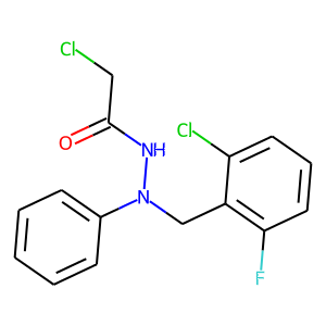 N'1-(2-CHLORO-6-FLUOROBENZYL)-N'1-PHENYL-2-CHLOROETHANOHYDRAZIDE