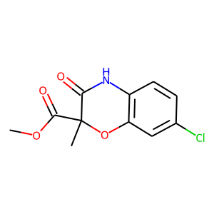 METHYL7-CHLORO-2-METHYL-3-OXO-3,4-DIHYDRO-2H-1,4-BENZOXAZINE-2-CARBOXYLATE