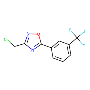 3-Chloromethyl-5-[3-(trifluoromethyl)phenyl]-1,2,4-oxadiazole