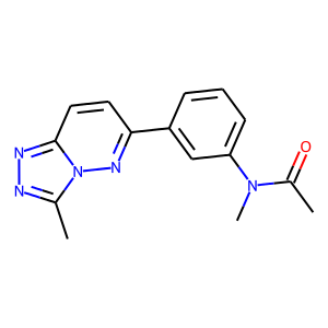 N-METHYL-N-[3-(3-METHYL[1,2,4]TRIAZOLO[4,3-B]PYRIDAZIN-6-YL)PHENYL]ACETAMIDE