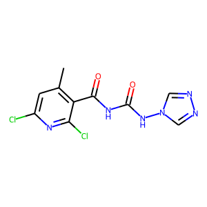 N-[(2,6-DICHLORO-4-METHYL-3-PYRIDYL)CARBONYL]-N'-(4H-1,2,4-TRIAZOL-4-YL)UREA