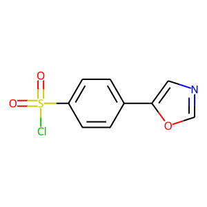 4-(1,3-OXAZOL-5-YL)BENZENESULFONYLCHLORIDE