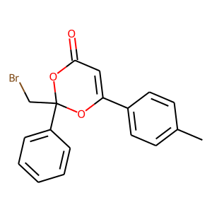 2-(BROMOMETHYL)-6-(4-METHYLPHENYL)-2-PHENYL-4H-1,3-DIOXIN-4-ONE