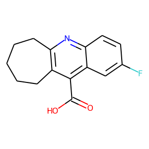 2-FLUORO-7,8,9,10-TETRAHYDRO-6H-CYCLOHEPTA[B]QUINOLINE-11-CARBOXYLIC ACID