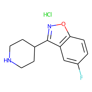 5-FLUORO-3-(4-PIPERIDINYL)-1,2-BENZISOXAZOLE HYDROCHLORIDE