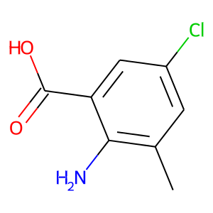 2-Amino-5-chloro-3-methylbenzoic acid