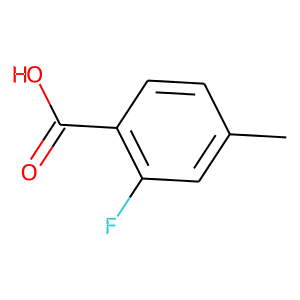 2-Fluoro-4-methylbenzoic acid