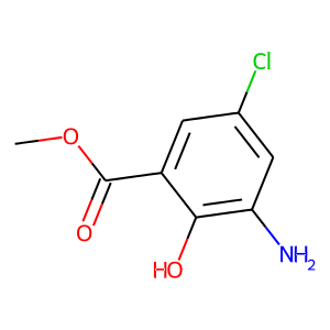 3-Amino-5-chloro-2-hydroxybenzoic acid methyl ester