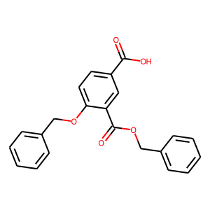 3-Benzyloxycarbonyl-4-benzyloxy-benzoic acid