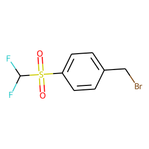 1-(Bromomethyl)-4-[(difluoromethyl)sulfonyl]benzene