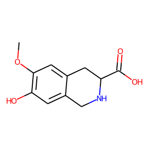 1,2,3,4-Tetrahydro-7-hydroxy-6-methoxy-3-isoquinolinecarboxylic acid