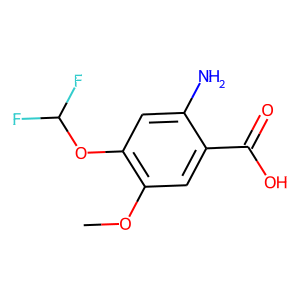 2-Amino-4-(difluoromethoxy)-5-methoxybenzoic acid